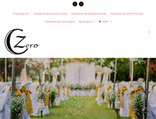 Tablet Screenshot of conceptozero.com